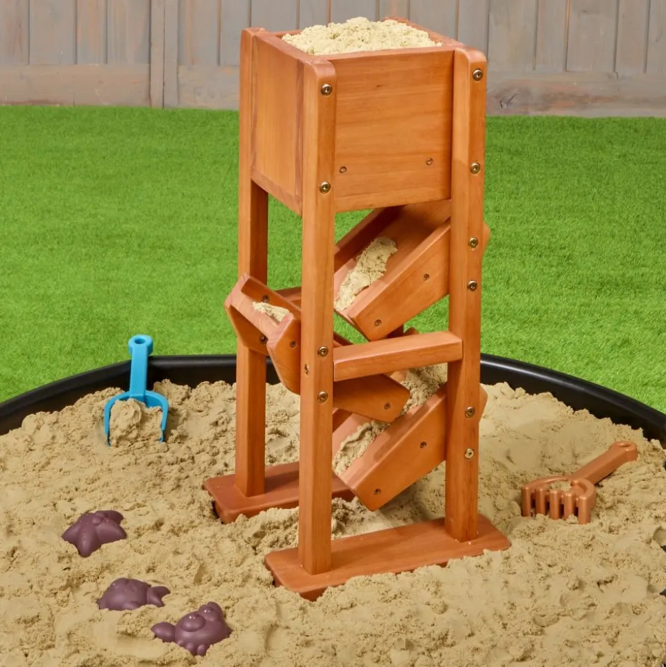 Environments® Outdoor Wooden Sand Slide