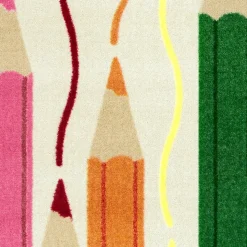 Environments® Pencil Brights Rug 3’11
