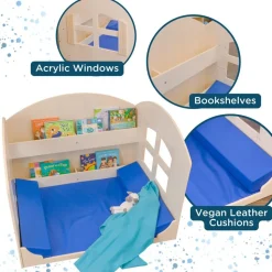 Environments® Reading Nook with Book Shelves - RTA