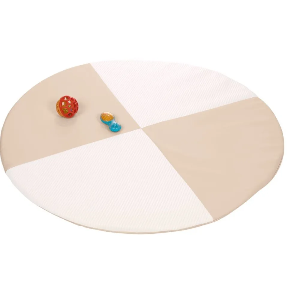 Environments® SoftStages® Activity Mat 48" Diameter - Pebble/Pebble Stripe