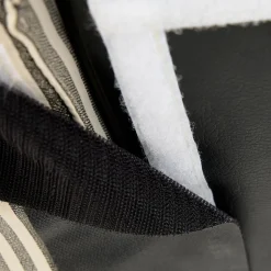 Environments® SoftStages® Modern Comfort Corner Climber - Almond, Black and Black Stripe