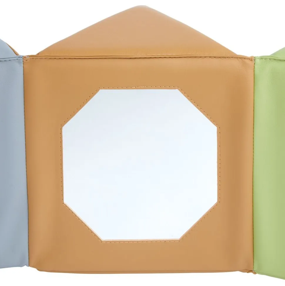 Environments® SoftStages® Natural Multi-Image Mirror Pentagon