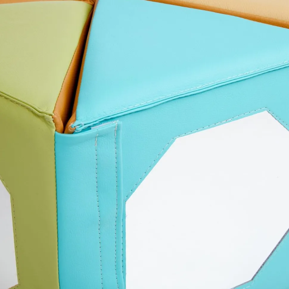 Environments® SoftStages® Natural Multi-Image Mirror Pentagon