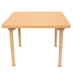 Environments® 30" Square Table with Adjustable Metal Legs