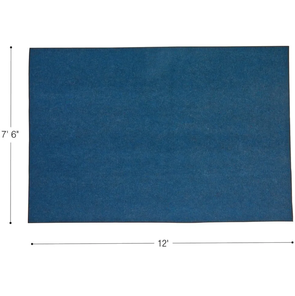 Environments® Tides Indoor/Outdoor Carpet 7'6" x 12' - Deep Sea