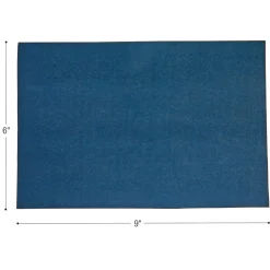 Environments® Tides Indoor/Outdoor Carpet 6' x 9' - Deep Sea