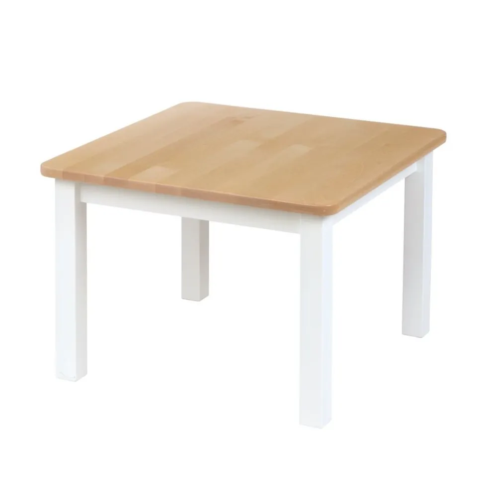 Environments® White & Natural Toddler Table, 16"H