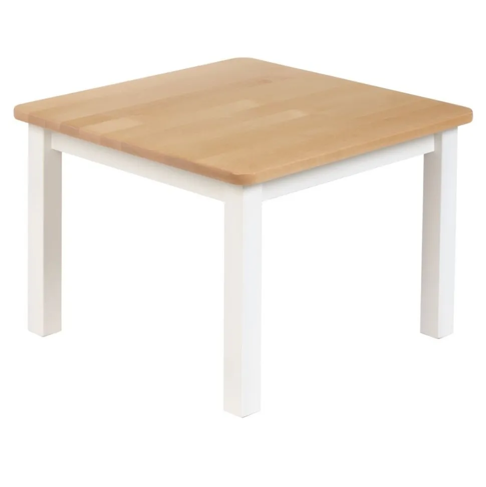 Environments® White & Natural Toddler Table, 16"H