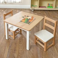 Environments® White & Natural Toddler Table, 16