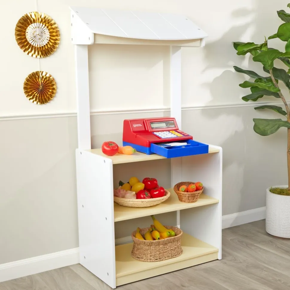 Environments® White Toddler Market Stand - Ready to Assemble
