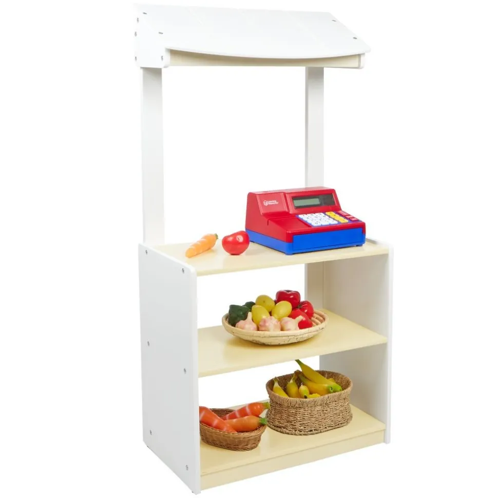 Environments® White Toddler Market Stand - Ready to Assemble