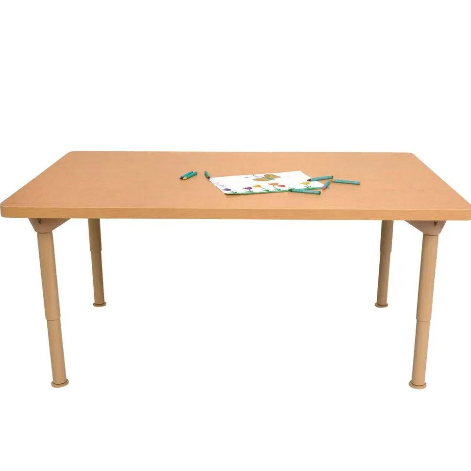 Environments® 30" x 48" Rectangular Table with Adjustable Legs