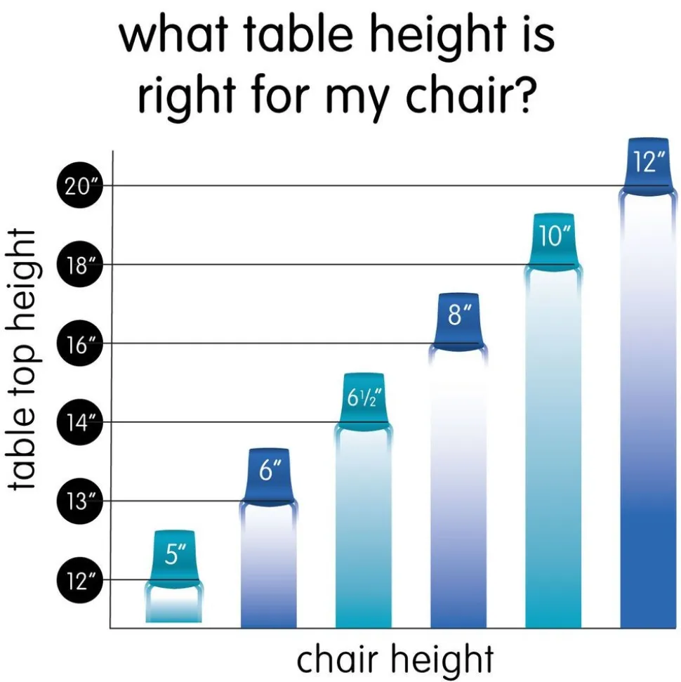 Environments® 24" x 48" Rectangular Table with Adjustable Legs