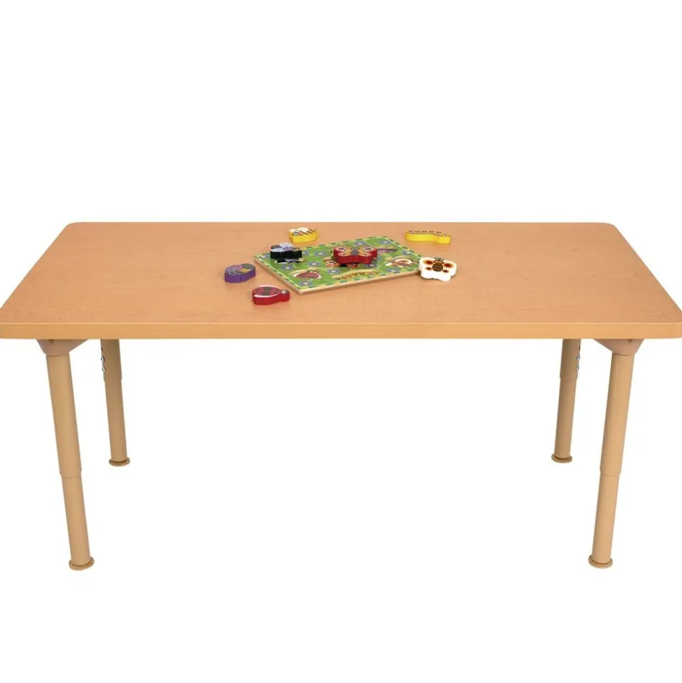 Environments® 24" x 48" Rectangular Table with Adjustable Legs