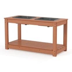 EverPlay® Kids Double Outdoor Sand & Water Sensory Activity Table