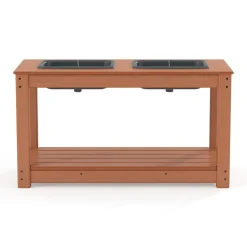 EverPlay® Kids Double Outdoor Sand & Water Sensory Activity Table