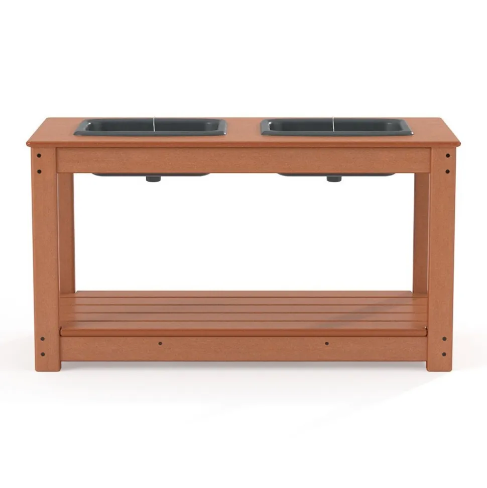 EverPlay® Kids Double Outdoor Sand & Water Sensory Activity Table