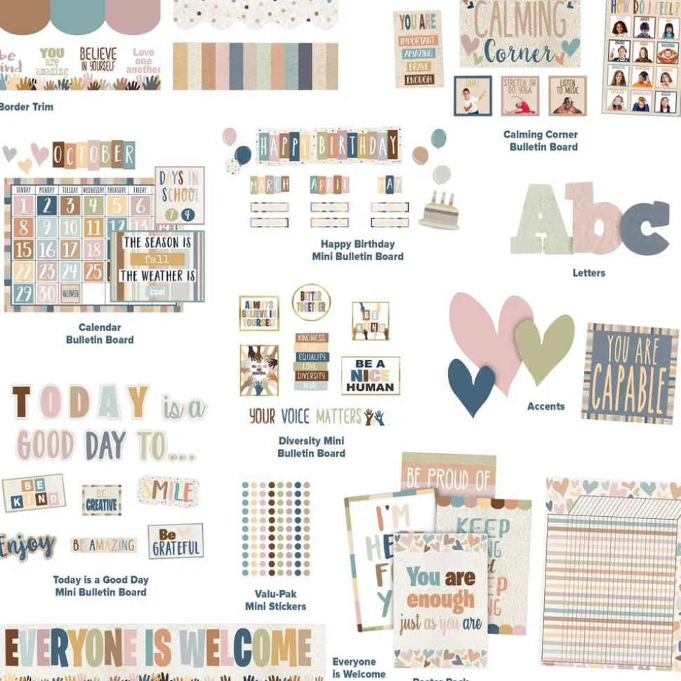 Everyone is Welcome Classroom Décor Set