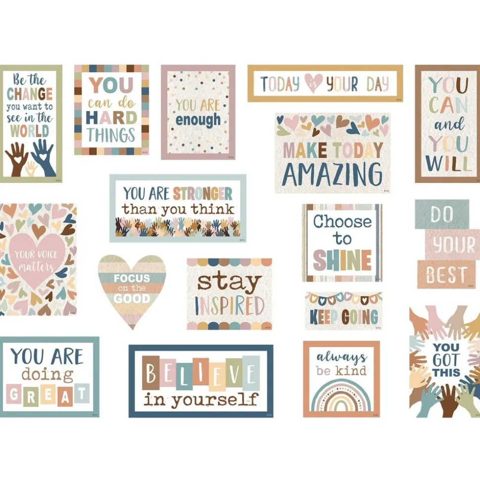 Everyone is Welcome Magnetic Positive Sayings
