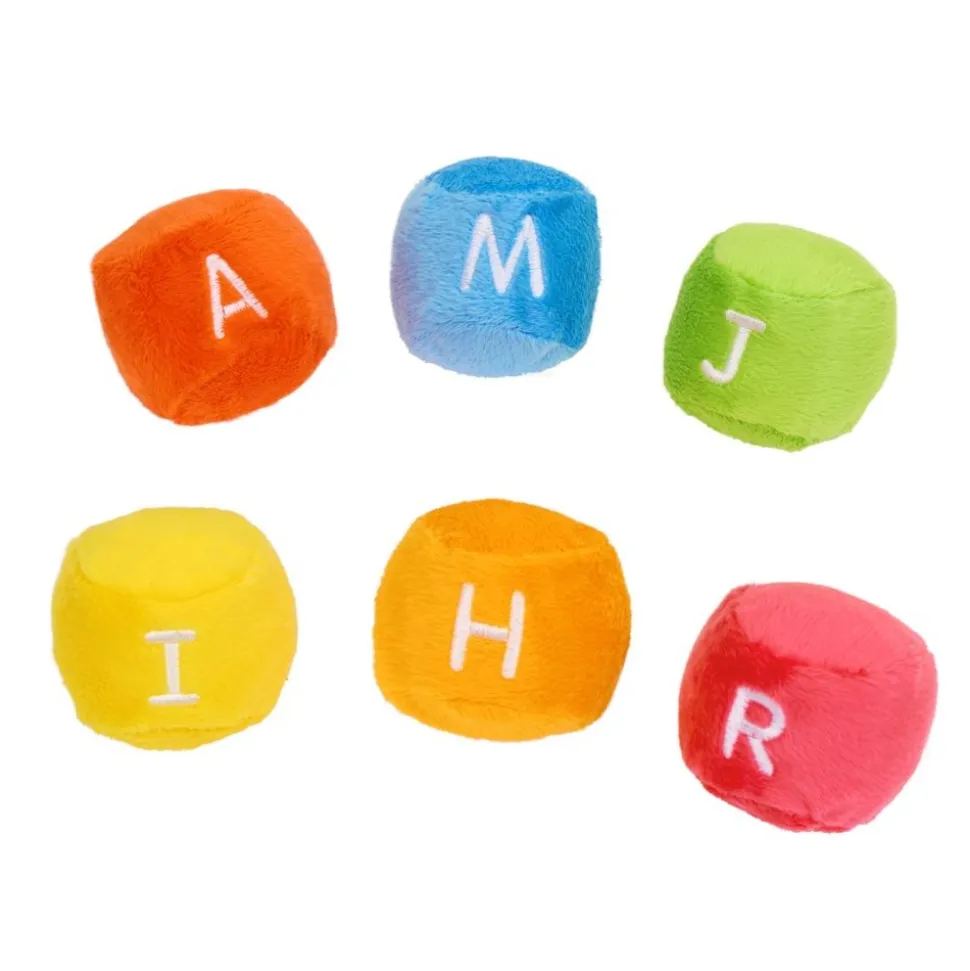Excellerations® ABC Sorting Balls with Boxes - 26 Plush Balls and 6 Soft Boxes