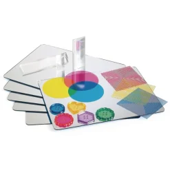 Excellerations® Acrylic Mirror Trays - Set of 6