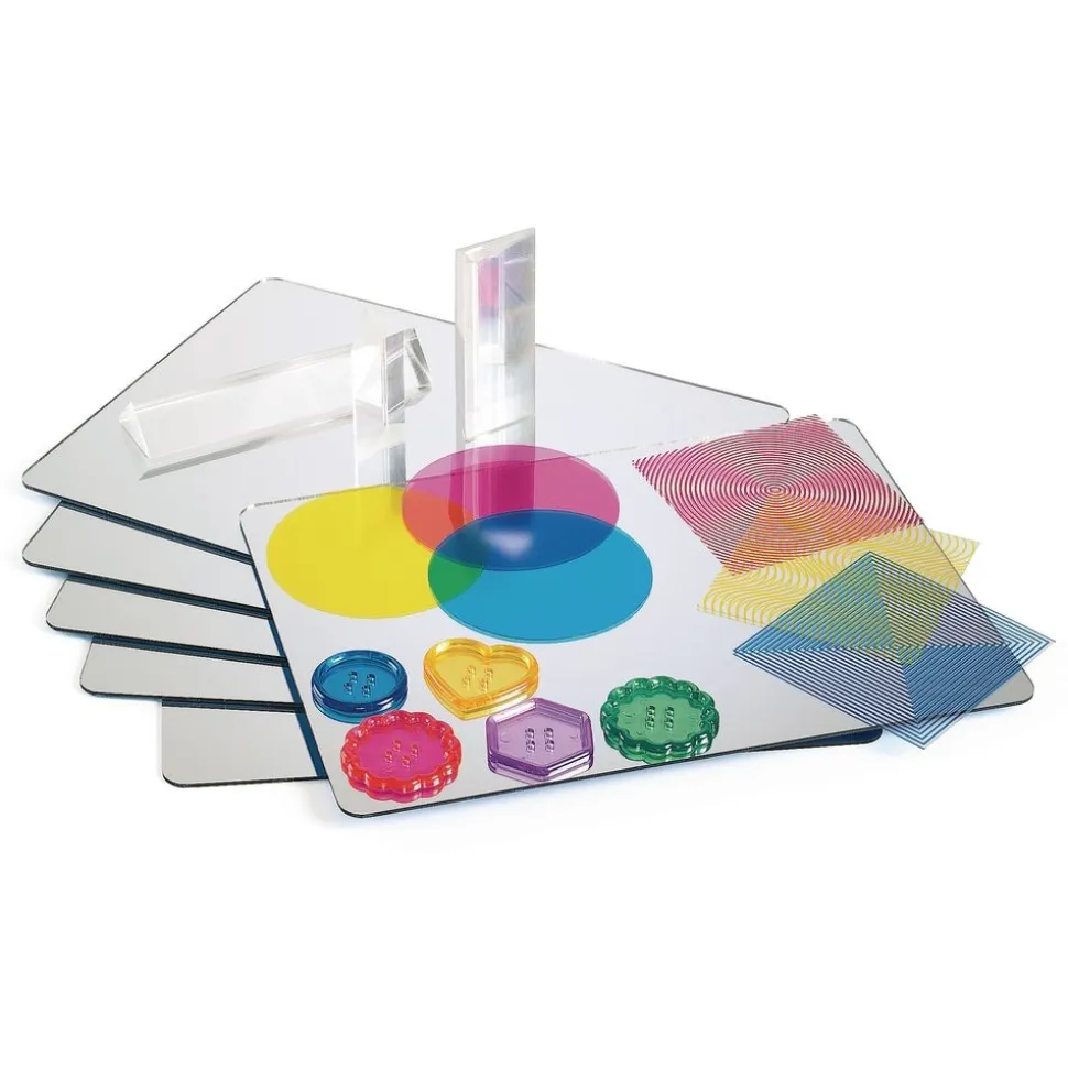 Excellerations® Acrylic Mirror Trays - Set of 6