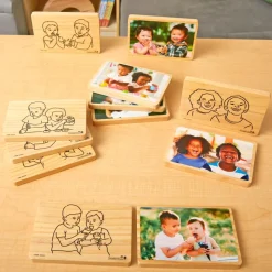 Excellerations® Action Verb Photo Tiles - Set of 12