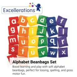 Excellerations® Alphabet Beanbags - Set of 26