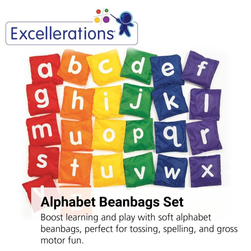 Excellerations® Alphabet Beanbags - Set of 26