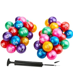 Excellerations® Alphabet & Number Ball Set