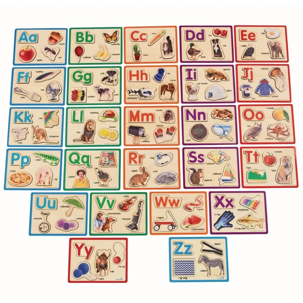 Excellerations® Alphabet Puzzle Set of 26