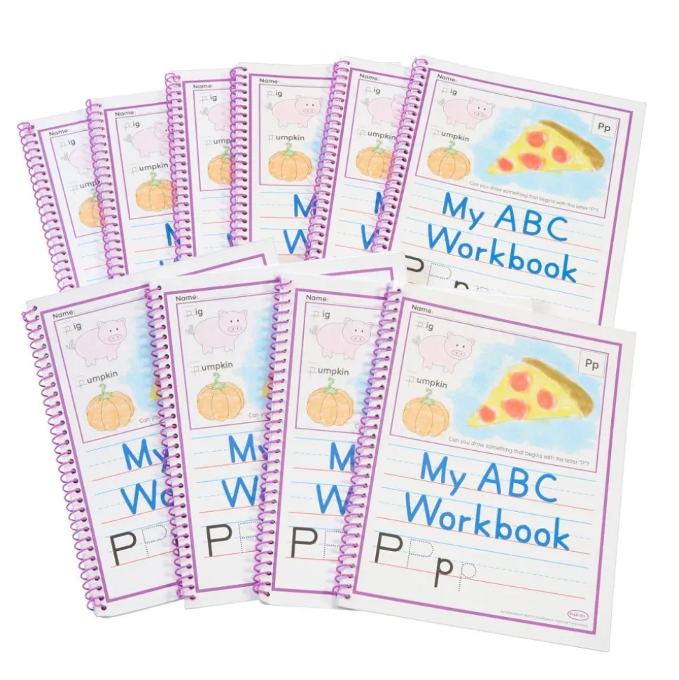 Excellerations® Alphabet Skills Workbooks - Set of 10