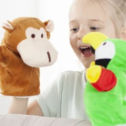 Excellerations® Animal Hand Puppets - Set of 12