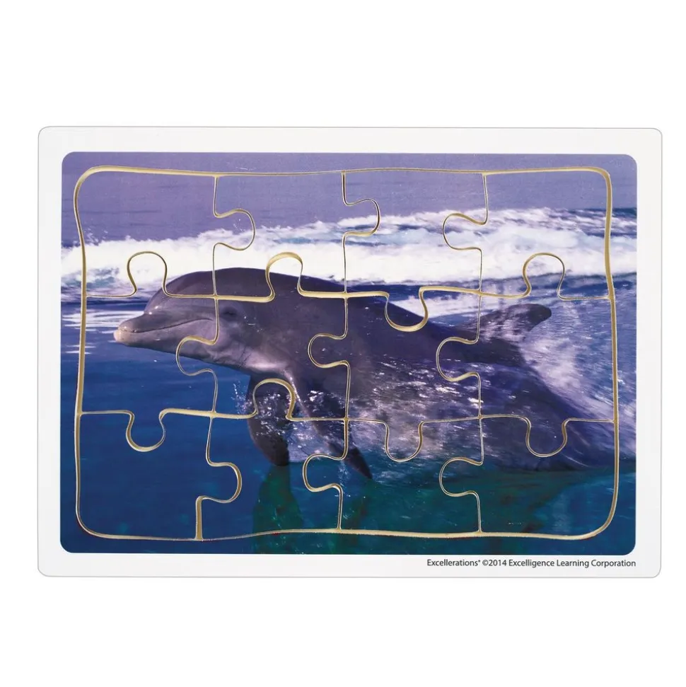 Excellerations® Animals in Their Biomes Puzzles - Set of 8