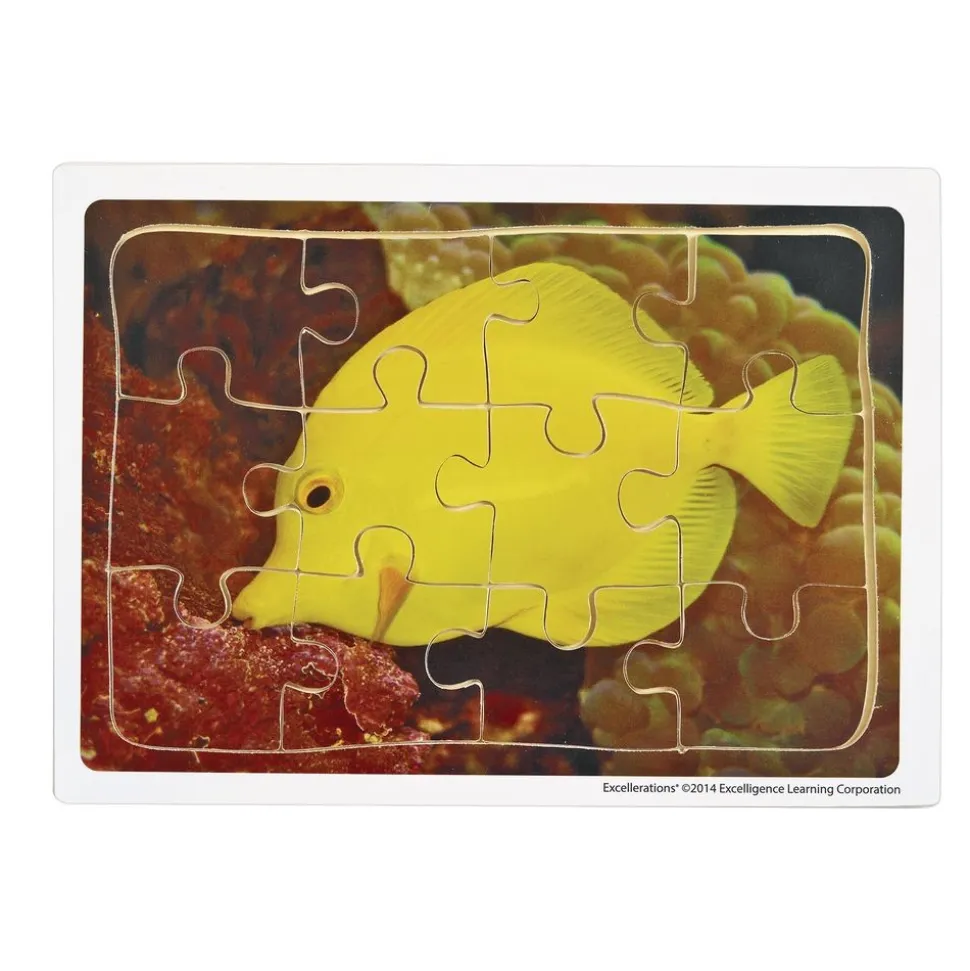Excellerations® Animals in Their Biomes Puzzles - Set of 8