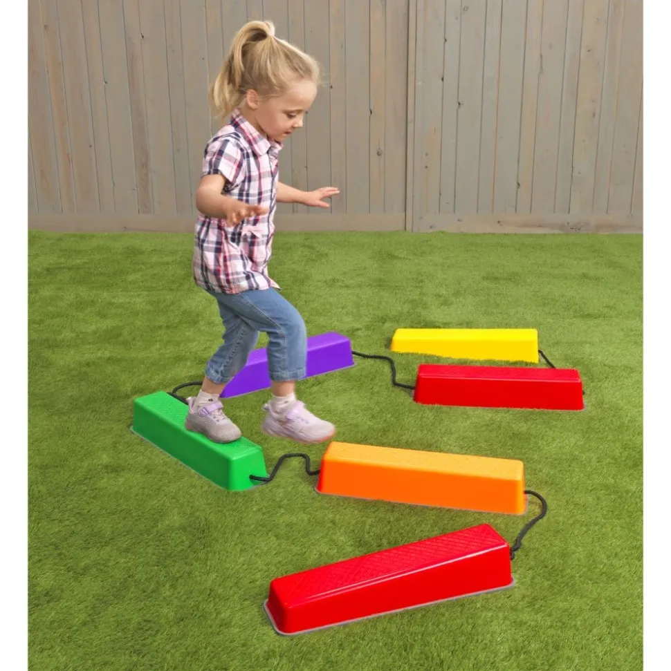 Excellerations® Anti-Slip Stackable Balance Logs