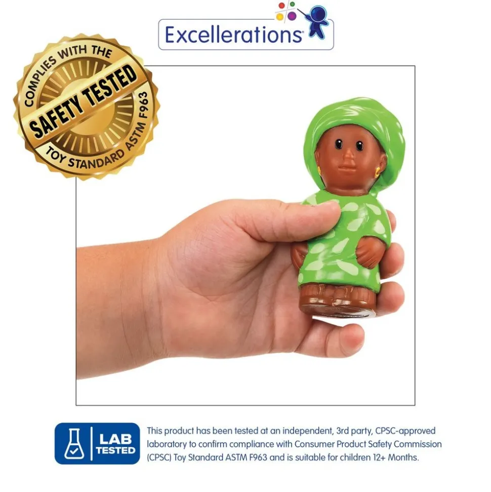 Excellerations® Around the World People - Set of 8