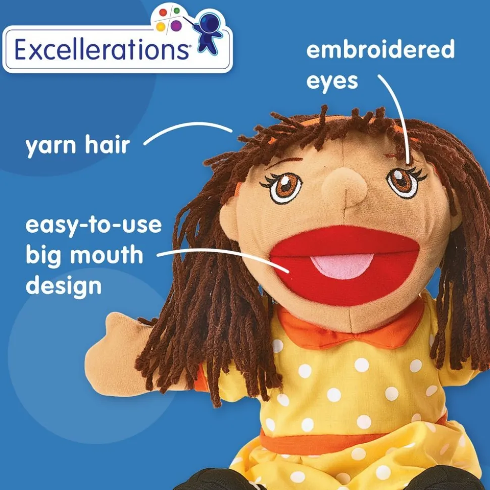 Excellerations® Asian Girl & Boy Puppet Pair