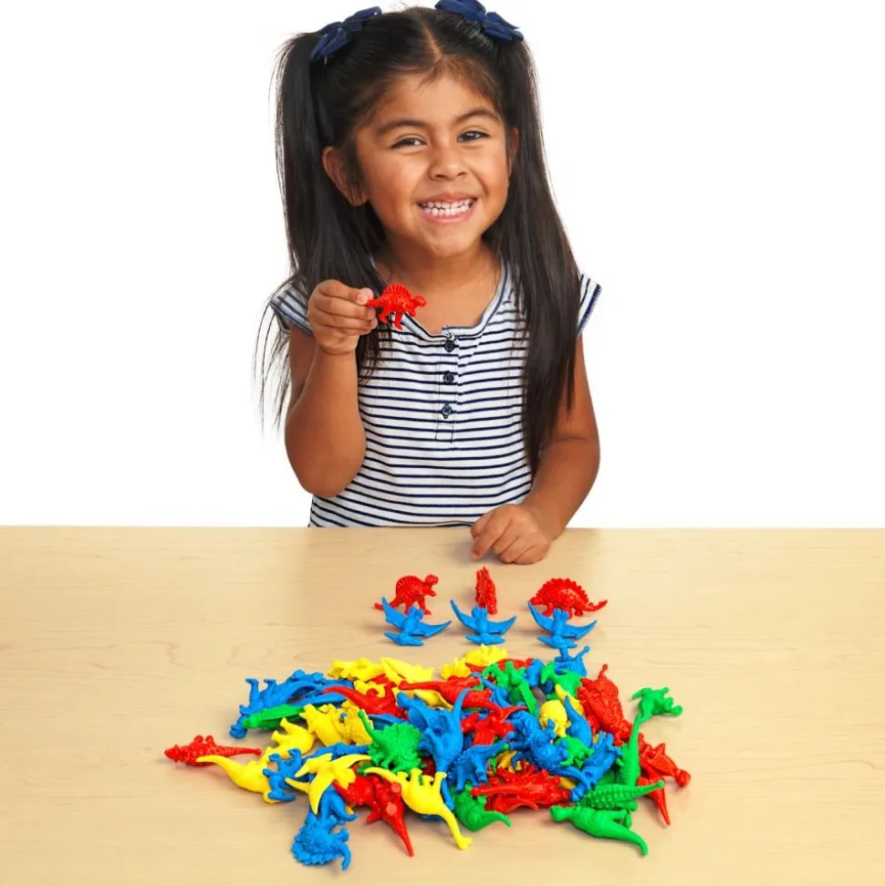 Excellerations® Assorted Mini Dinosaurs - 128 Pieces