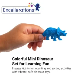 Excellerations® Assorted Mini Dinosaurs - 128 Pieces