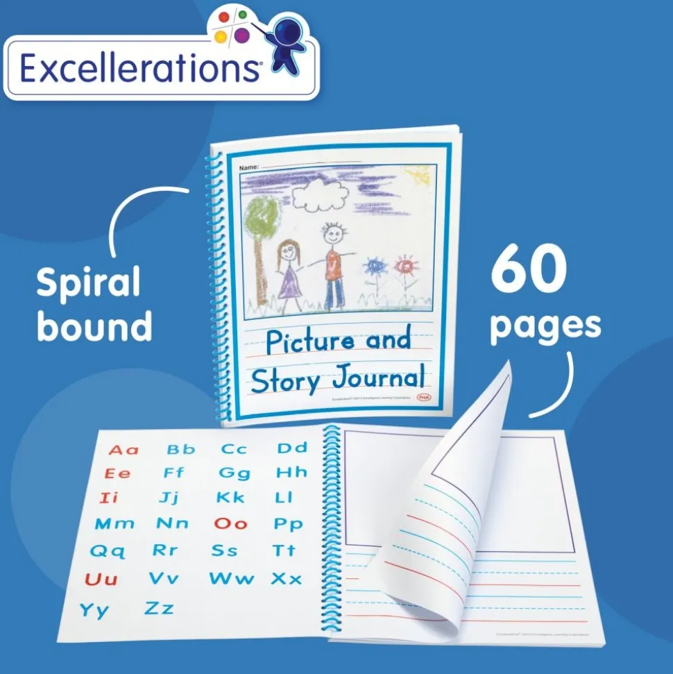 Excellerations® Beginner’s Story Journals - Set of 10