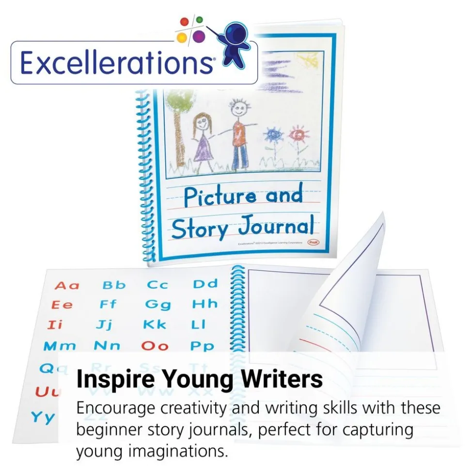 Excellerations® Beginner’s Story Journals - Set of 10