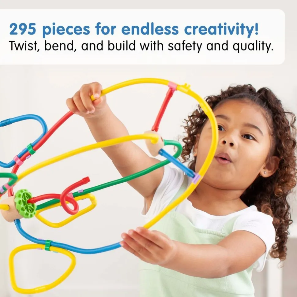 Excellerations® Bendy Builders STEM Construction Set 295 Pieces