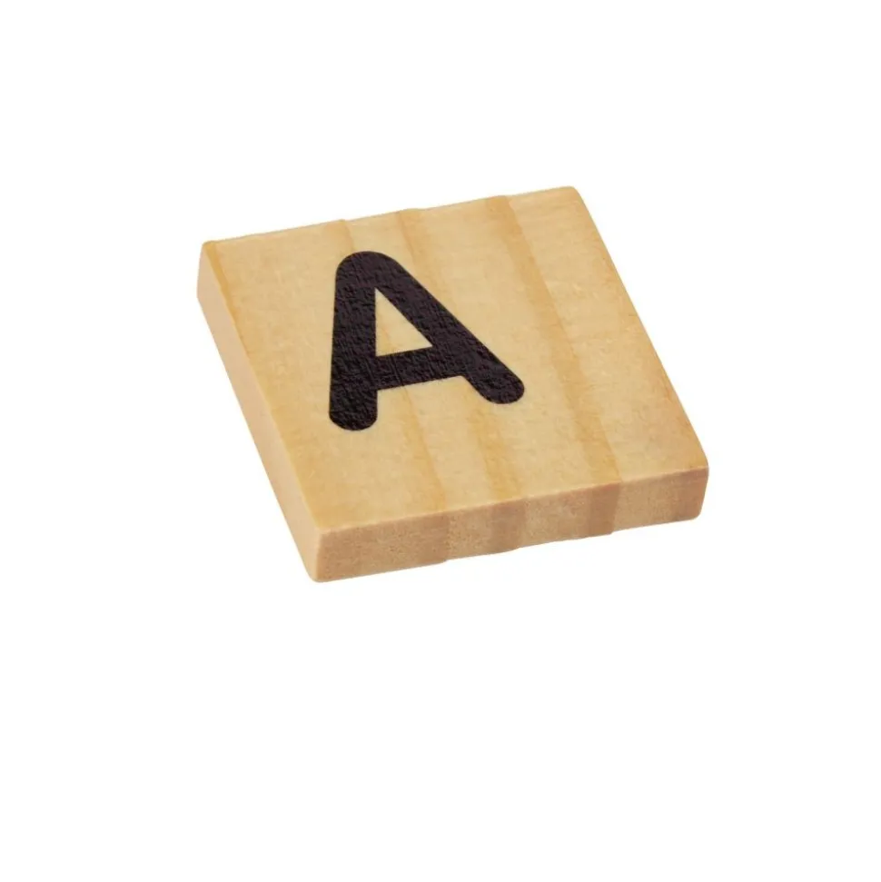 Excellerations® Big Wooden Letter Tiles - Tub of 250