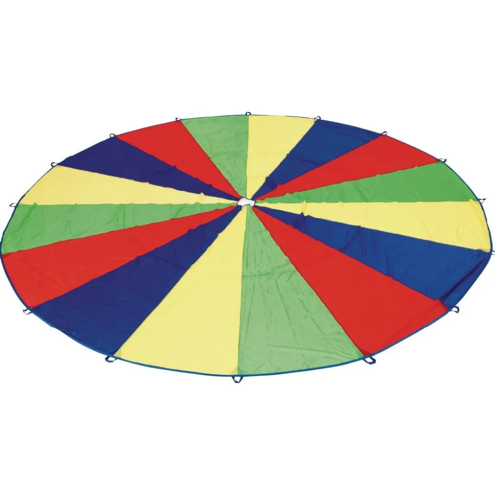 Excellerations® Brawny Tough Rainbow Parachute - 20'Dia.