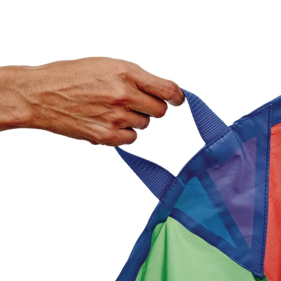 Excellerations® Brawny Tough Rainbow Parachute - 20'Dia.