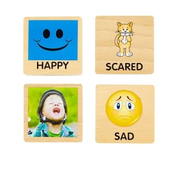Excellerations® Build & Match Emotions Blocks Full Set - 32 blocks