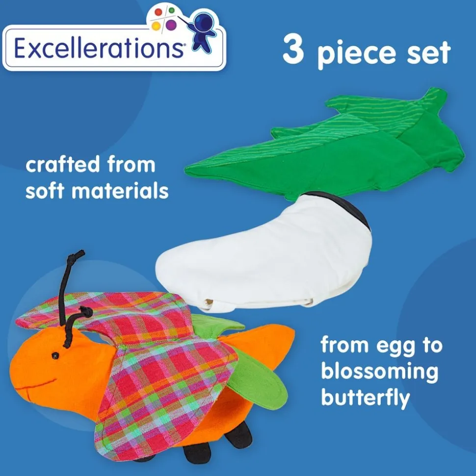 Excellerations® Butterfly Life Cycle Soft Play Set