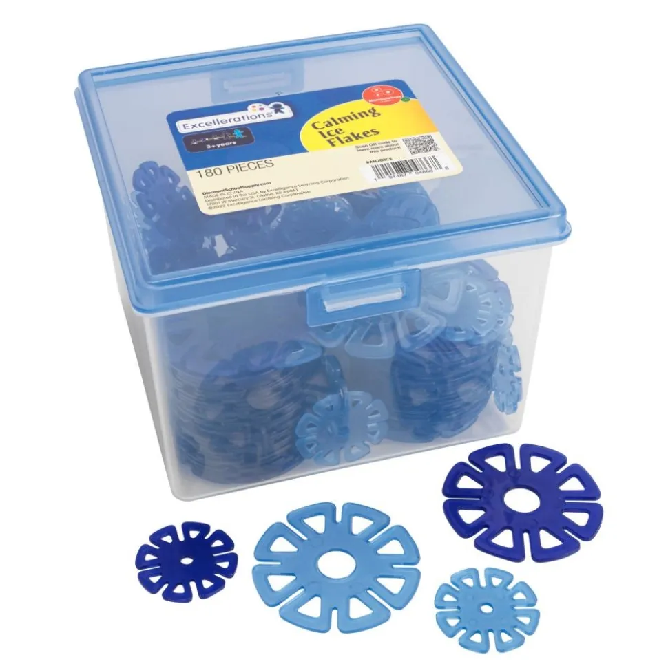 Excellerations® Calming Ice Flakes - 180 Pieces