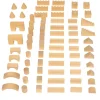 Excellerations® Castle Building Blocks Kit - 70pcs